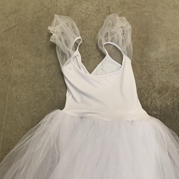 Super puffy White Fairy Princess Costume princess ballerina - Picture 2 of 2